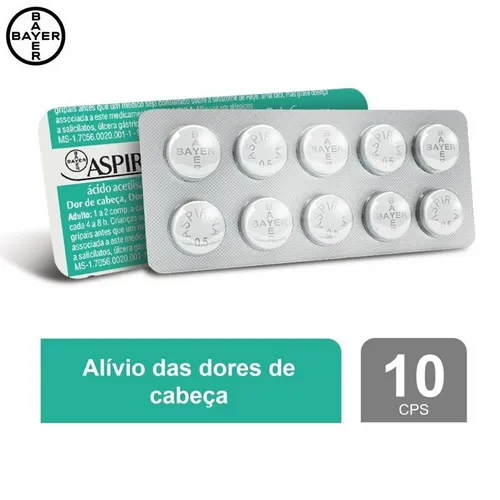 Aspirina 500mg Env 10cp
