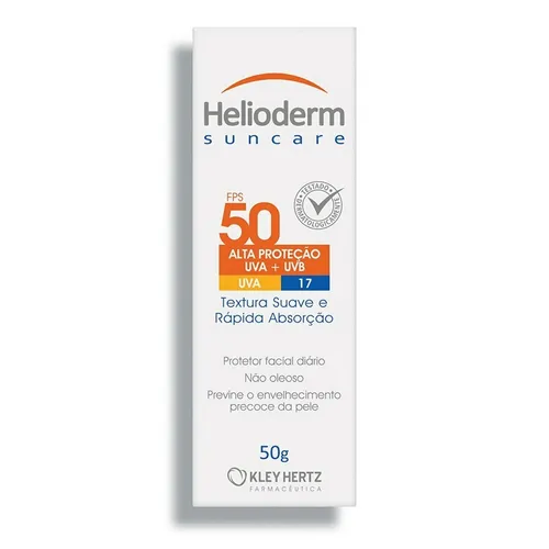 Helioderm Dermocosmetico Facial Diario Fps 50 50g