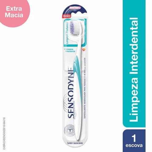 Escova Dental Sensodyne Limpeza Profunda 1x1