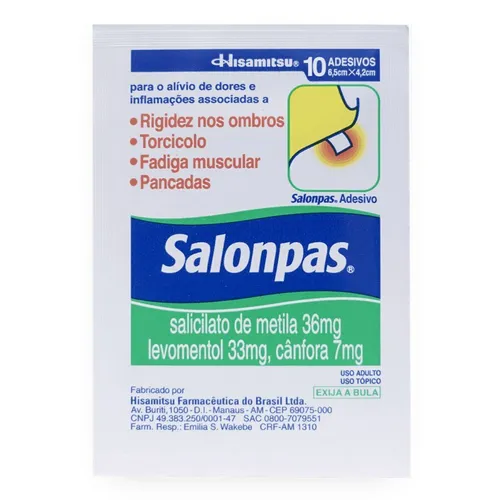 Salonpas Emplastro P 10un