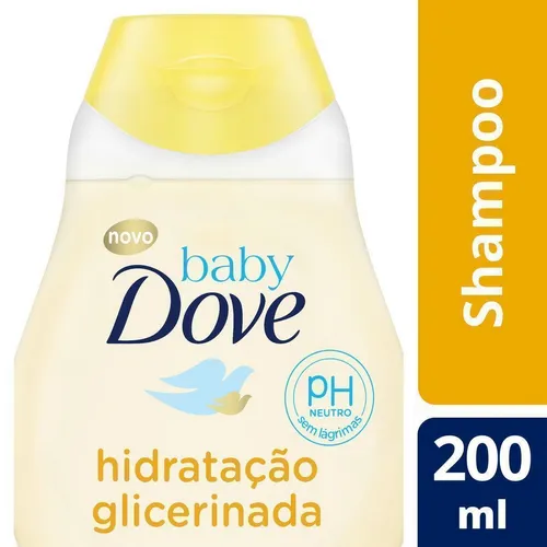 Sh Dove Baby Hid Glic 200ml