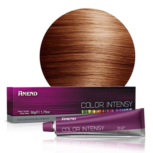 Coloracao 7.43 Louro Medio Acobreado Dourado Amend Color Intensy 50g