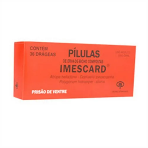 Pilulas Imescard 36drg