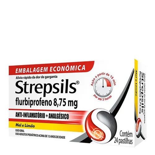 Strepsils Mel Lim 8,75mg 24past