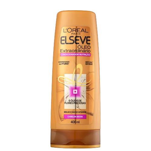 Condicionador Elseve Big Oleo Extraordinario 1x400ml