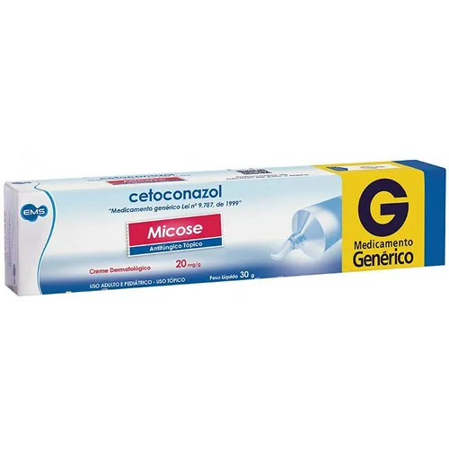 Cetoconazol 20mg/G Cr Derm 30g