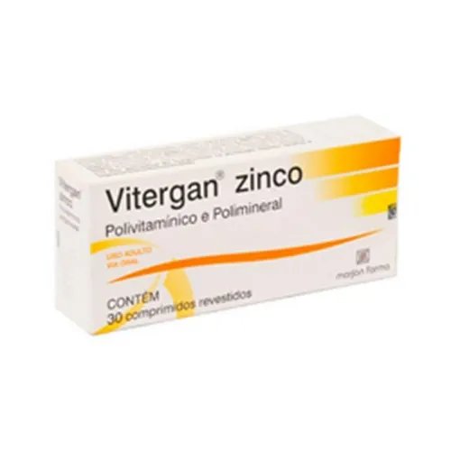 Vitergan Zinco 30cp Rev