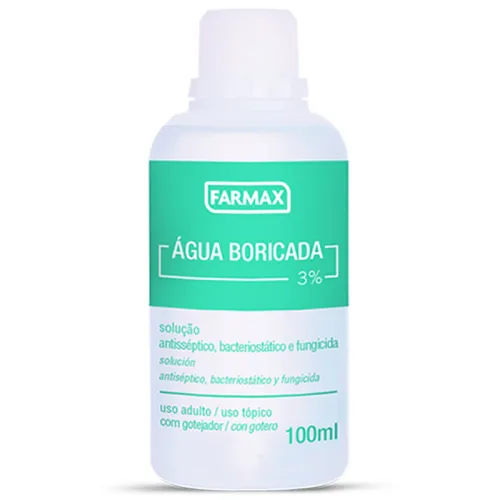 Agua Boricada 3% Liq 100ml