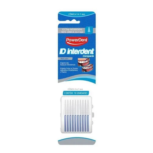 Esc Interdental Conica 3a7mm 10un R1240