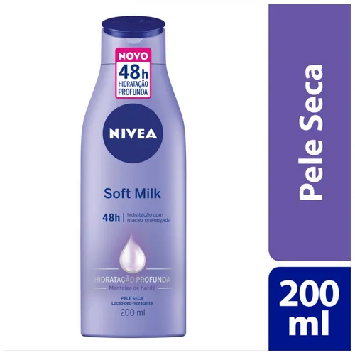 Hid Nivea Soft Milk Sec 200ml