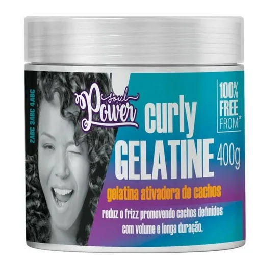 Gelat Soul Power Ativ Cacho 400g