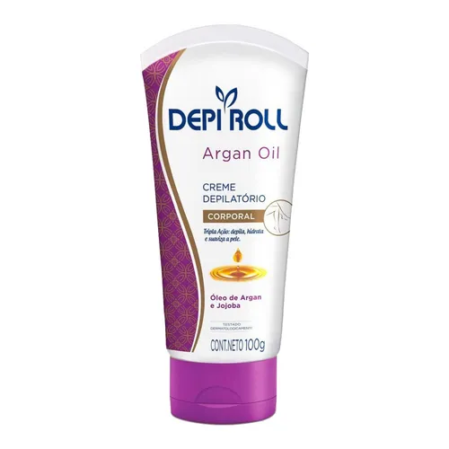 Creme Depilatorio Depi Roll Corporal Argan 1x100gr