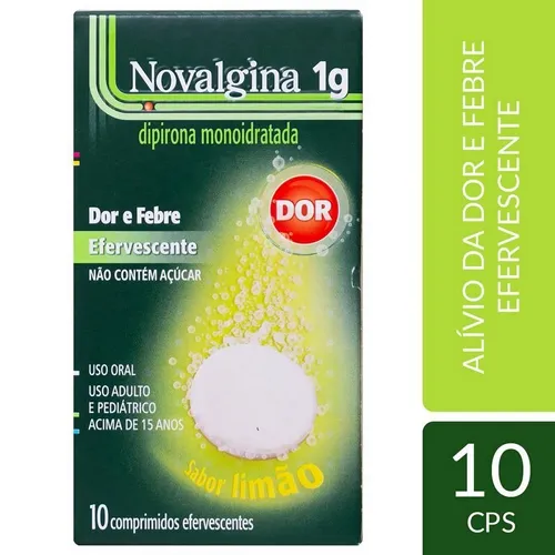 Novalgina 1g 10cp Eferv