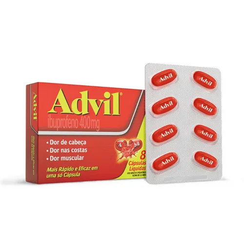 Advil 400mg 8cap Liq