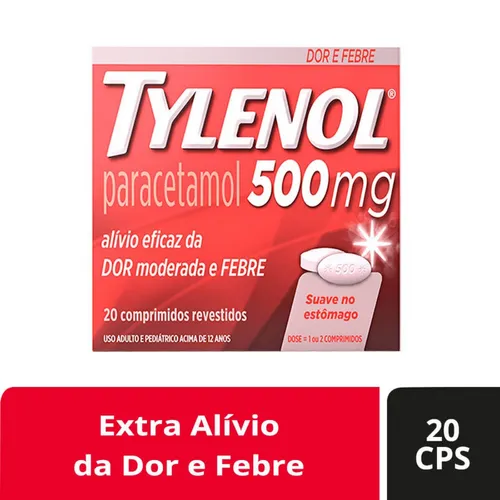 Tylenol 500mg 20cp Rev