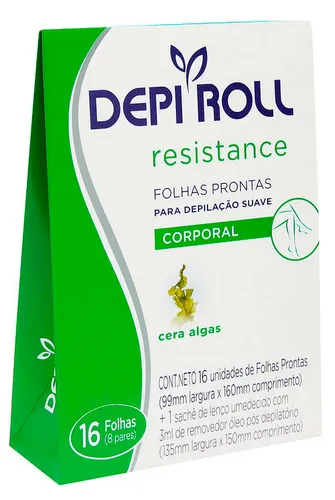 Folhas Depil Depi Roll Alg 16u