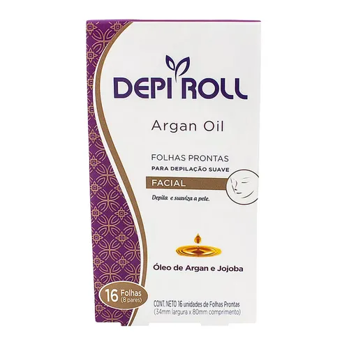 Folhas Depil Depi Roll Arg 16u