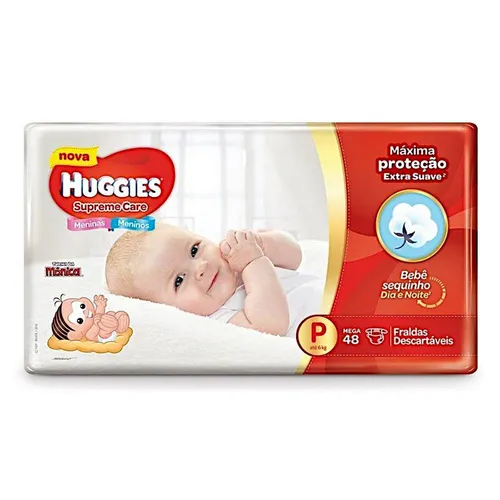Fralda Huggies Max Proteção 48un P