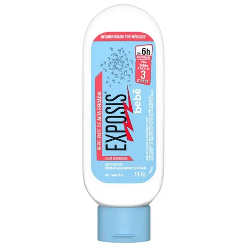 Repel Exposis Bebe Gel 117g