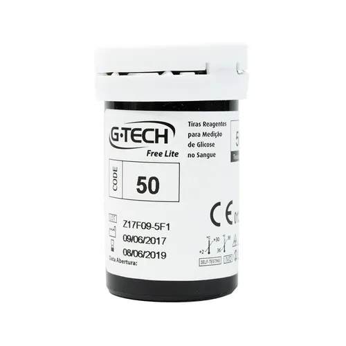 Tiras G-Tech Lite 50un