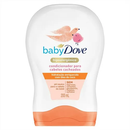 Condicionador Infantil Dove Baby Cabelos Cacheados 1x200ml