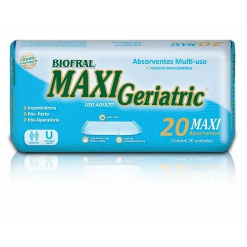 Absorvente Geriatrico Biofral Maxi Multi Uso 1x20un