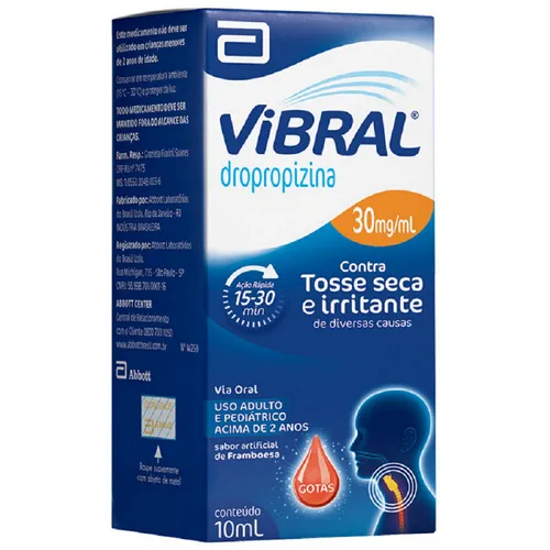 Vibral 30mg/Ml Gts 10ml