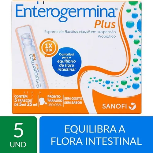 Enterogermina Plus 5flac 5ml