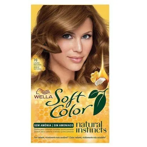 Tintura Soft Color 70 Louro Natural Sem Amonia 1x1