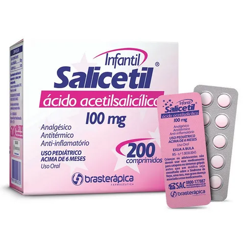 Salicetil 100mg Env 10cp