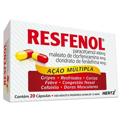 Resfenol 20cap