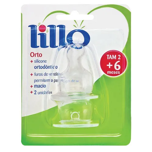 Lillo 2 Bico Anatõmico 6 Meses +