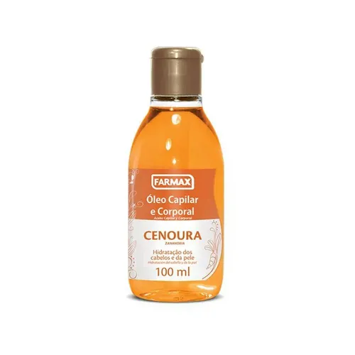 Oleo Corporal Capilar Farmax Cenoura 12x100ml