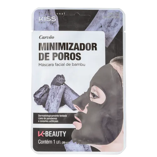 Kiss Rk Mascara Fac Minimiz Poros Kfms01sbr Carvao - 13755
