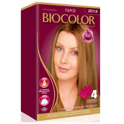 Tintura Biocolor Mini Kit 7.0 Louro Arraso 1x1