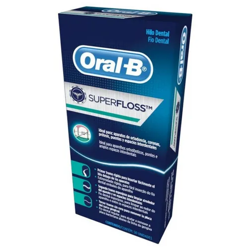 Fio Dent Oral-B Superfloss 50u