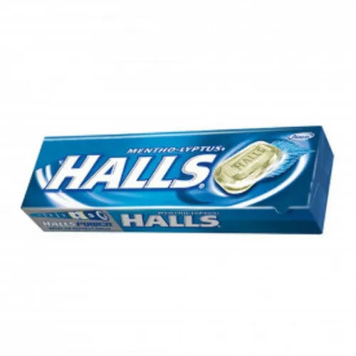 Halls Bala Menthol 28g