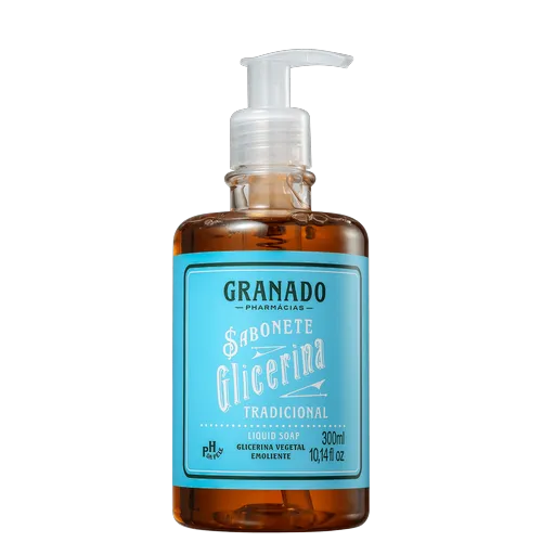 Sabonete Liquido Granado Glicerina Tradicional 1x300ml