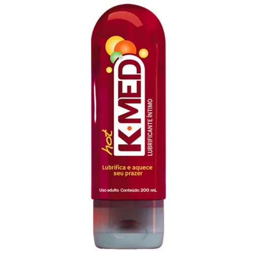 Gel Lub K-Med Hot 200ml
