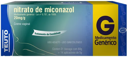 Miconazol Cr Vag 14apl 80g