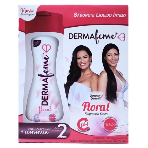 Sab Liq Int Dermafeme Flor 2un