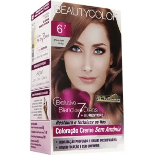 Tintura Beauty Col Kit 6.7 Chocolate Suico 1x1