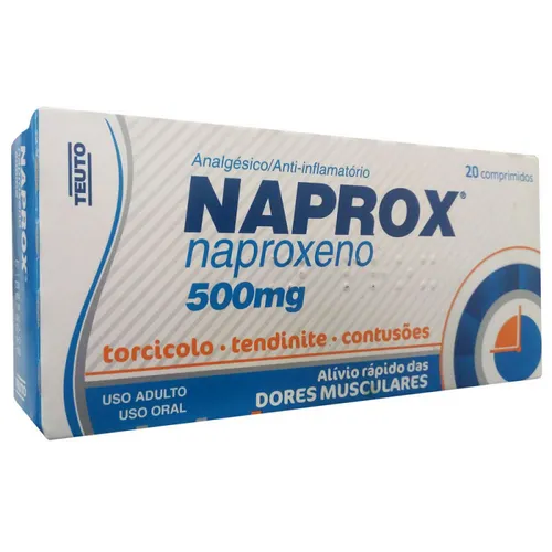 Naprox 500mg 20cp