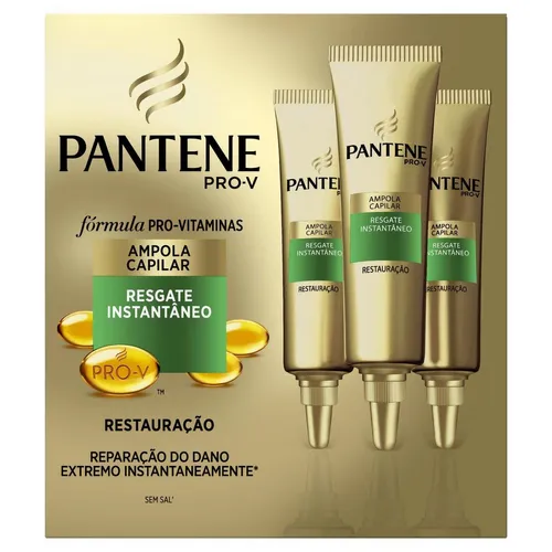 Ampola Pantene Resg Ins 3un