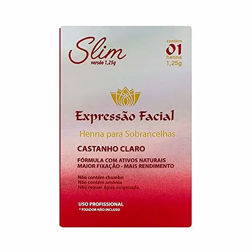 Henna 1,25g Cast Claro Expressao Facial