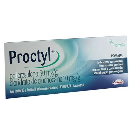 Proctyl Pom Ret 10apl 30g