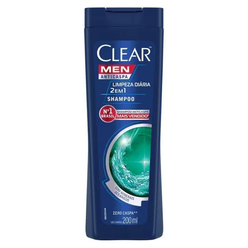 Sh Clear A.c Men Lim Dia 200ml