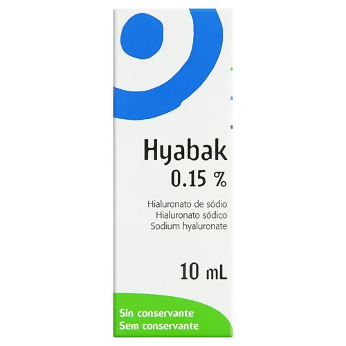 Hyabak 0,15% Col 10ml