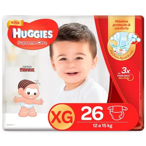 Fralda Huggies Max Prot 26un Xg