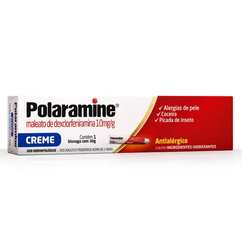 Polaramine 10mg/G Cr Derm 30g